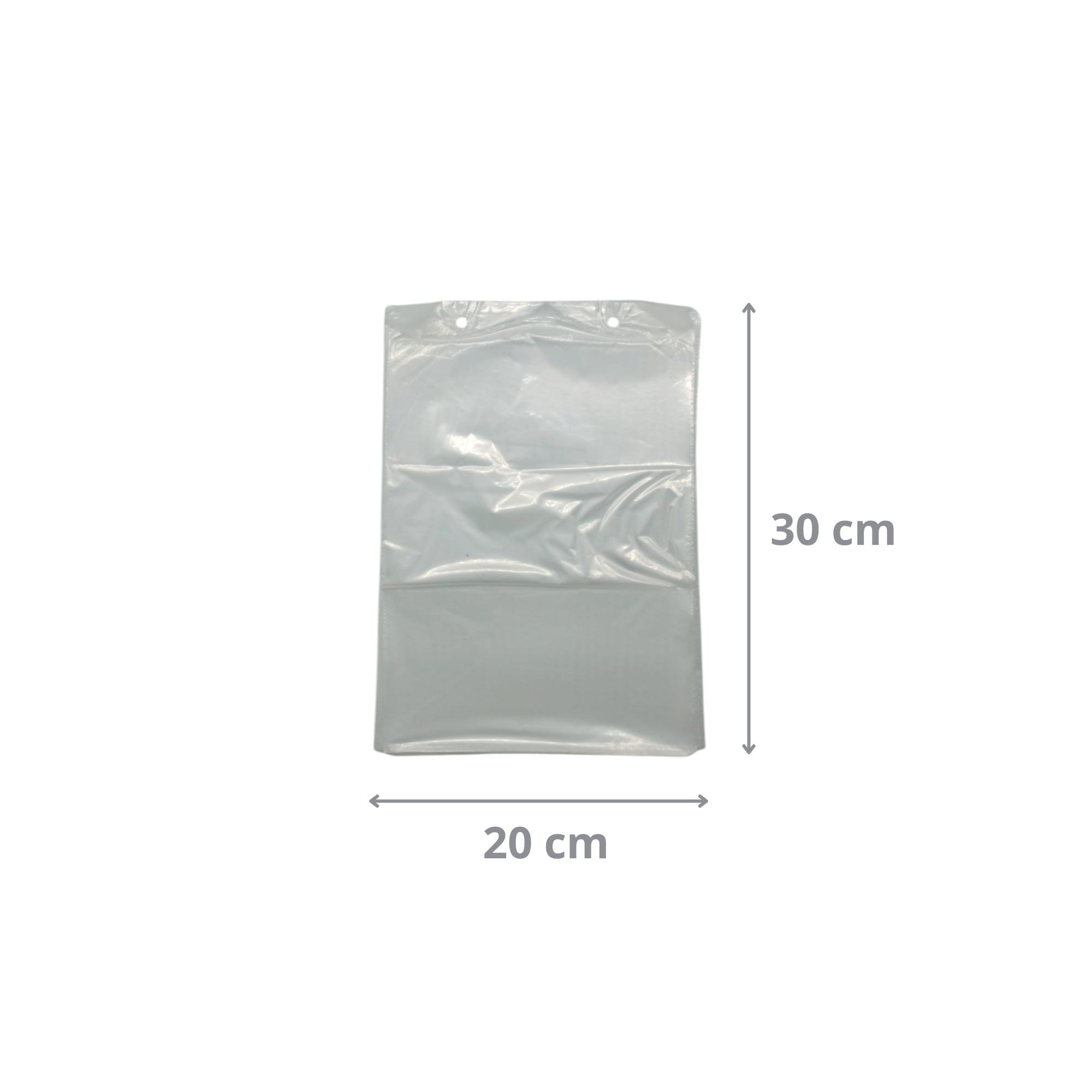 Sachet / Sac Plat Bonbon et Confiserie en Plastique LDPE Transparent 20x30 cm 15 microns
